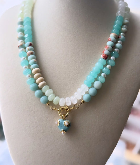 Dearest Multi-Gemstone Necklace