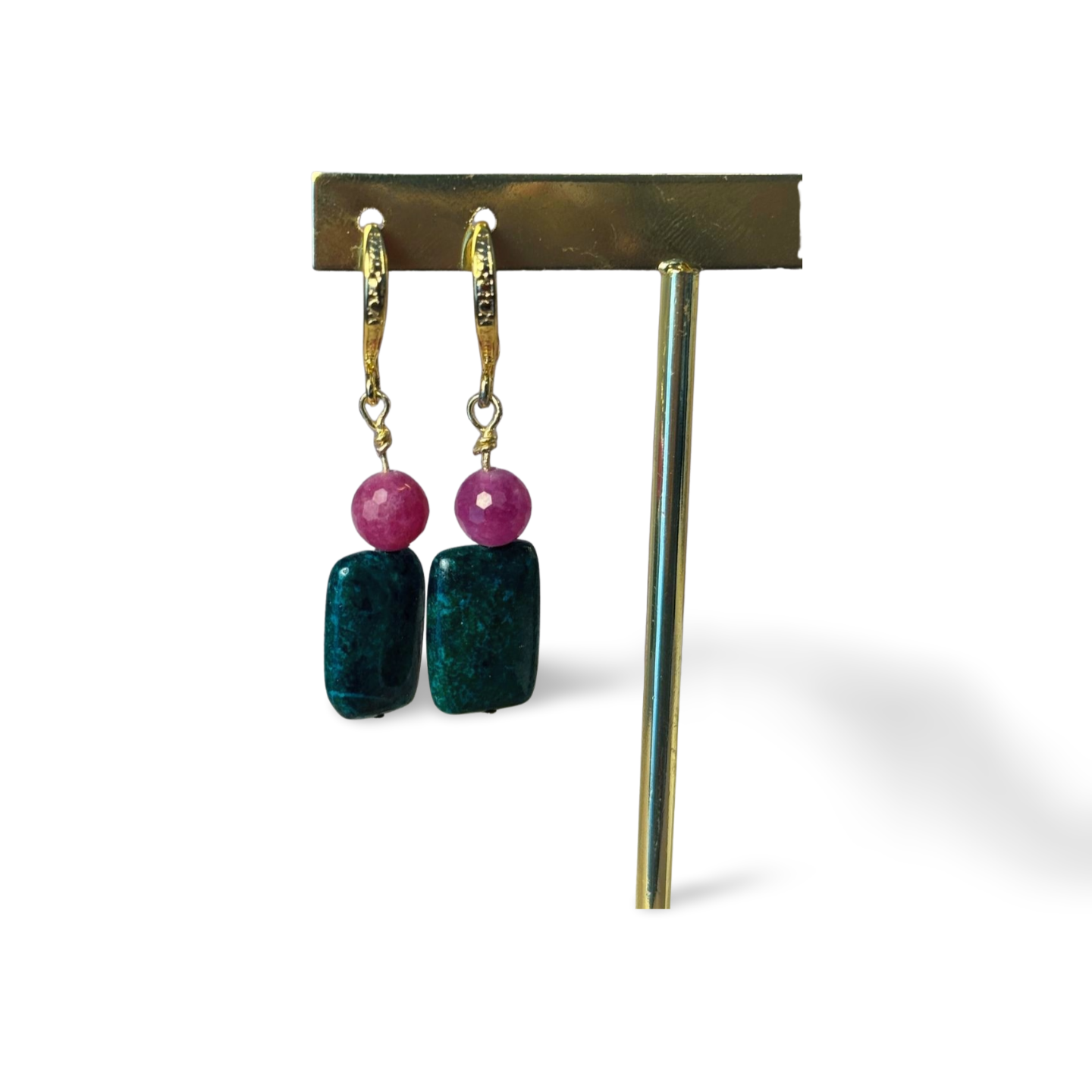 Fae elixir wire-wrapped earrings