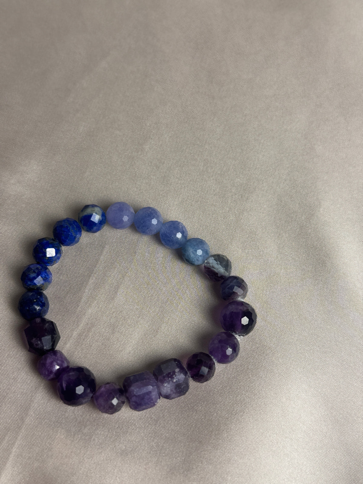 Pick-your-palette gemstone stretch bracelets