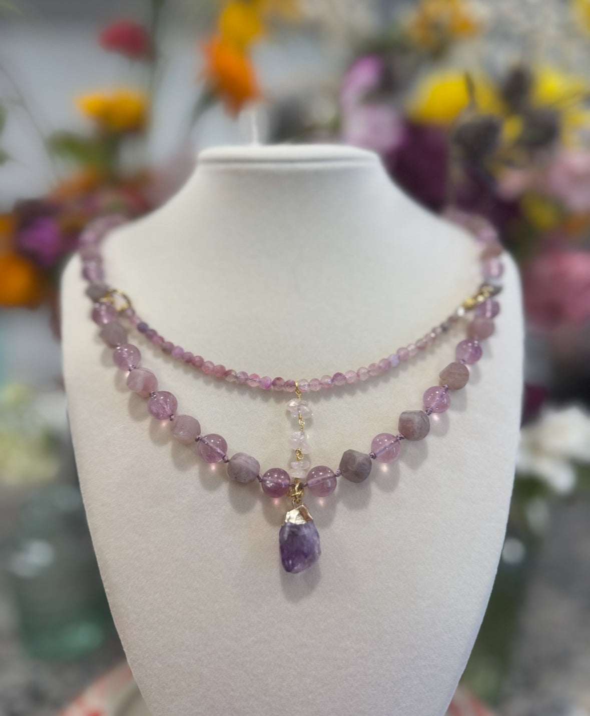 Amethyst daydreams necklace