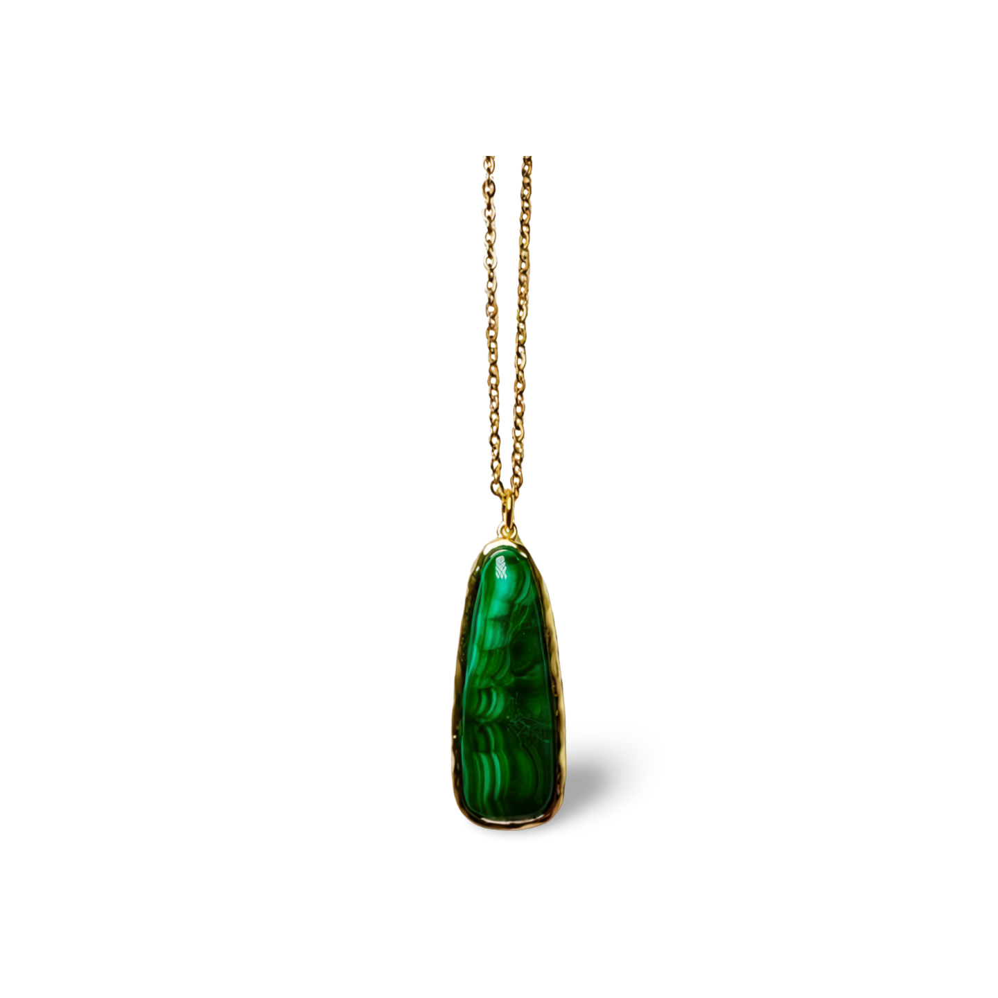 Heiress malachite pendant