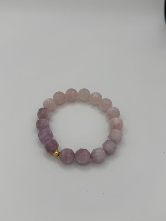 Pick-your-palette gemstone stretch bracelets