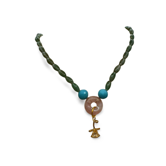 Garden meditation necklace