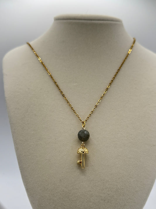 Magical mushroom necklace