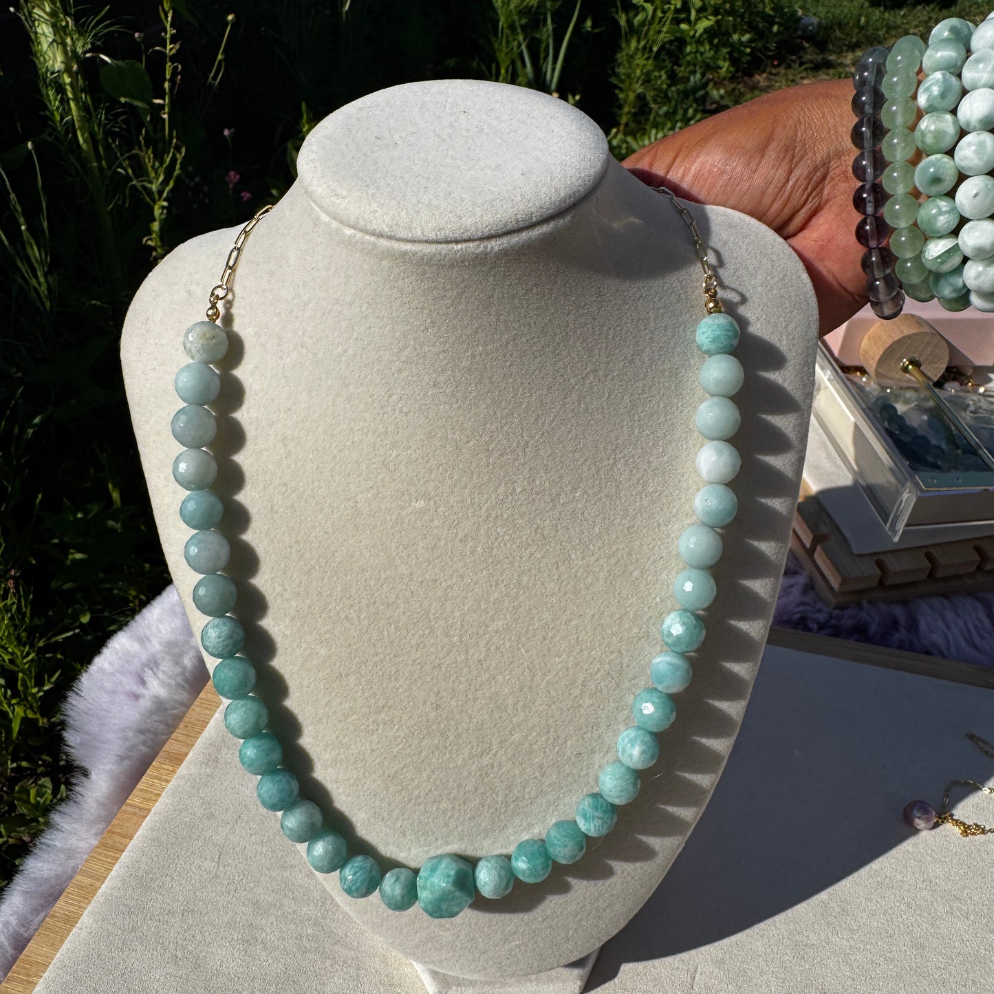 Crystal Cove Amazonite Necklace