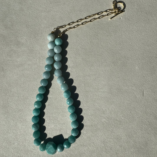 Crystal Cove Amazonite Necklace