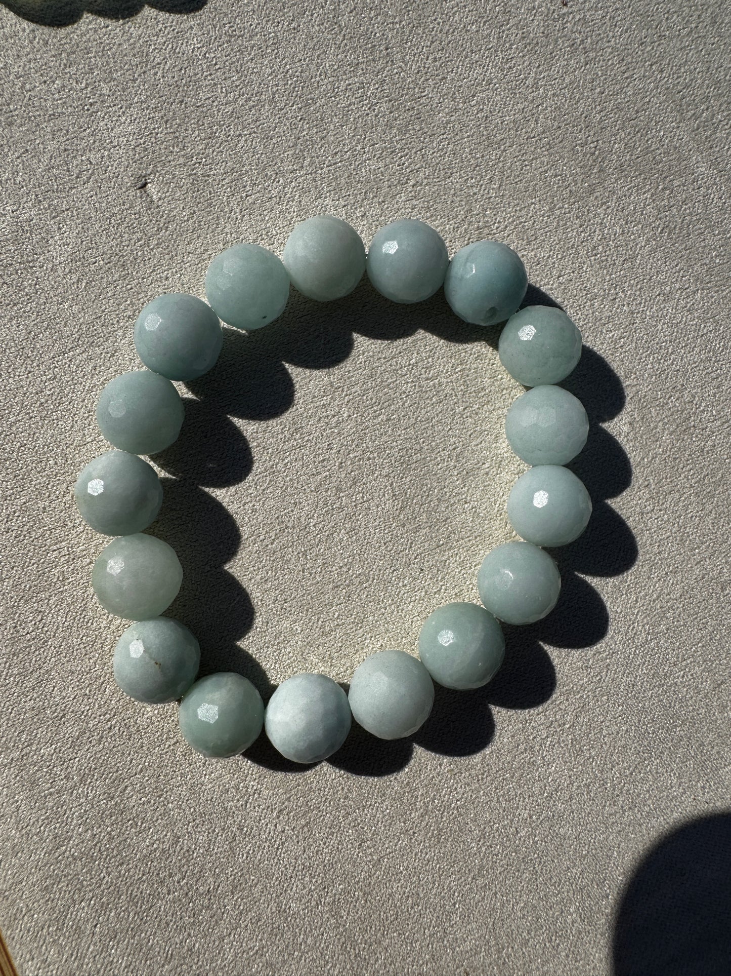 Bora Bora Lagoon Brazilian Amazonite 10 mm Bracelet