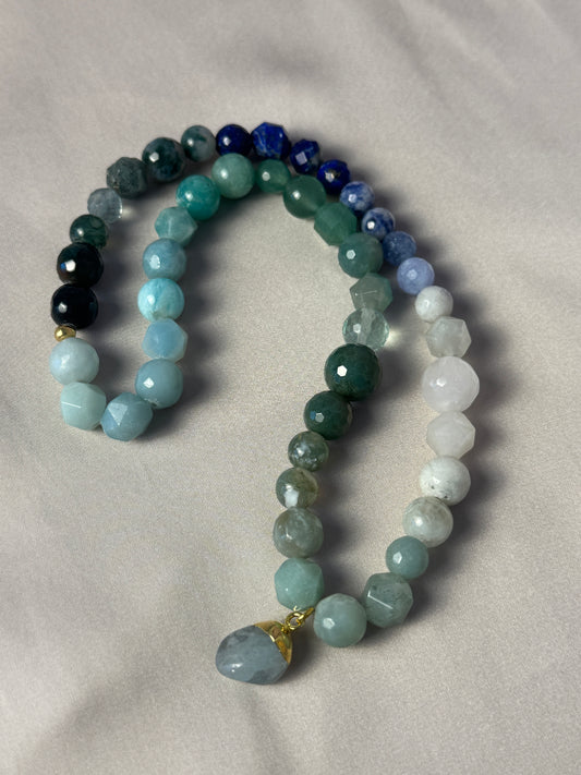 Sensoria: a collection of comfy gemstone necklaces