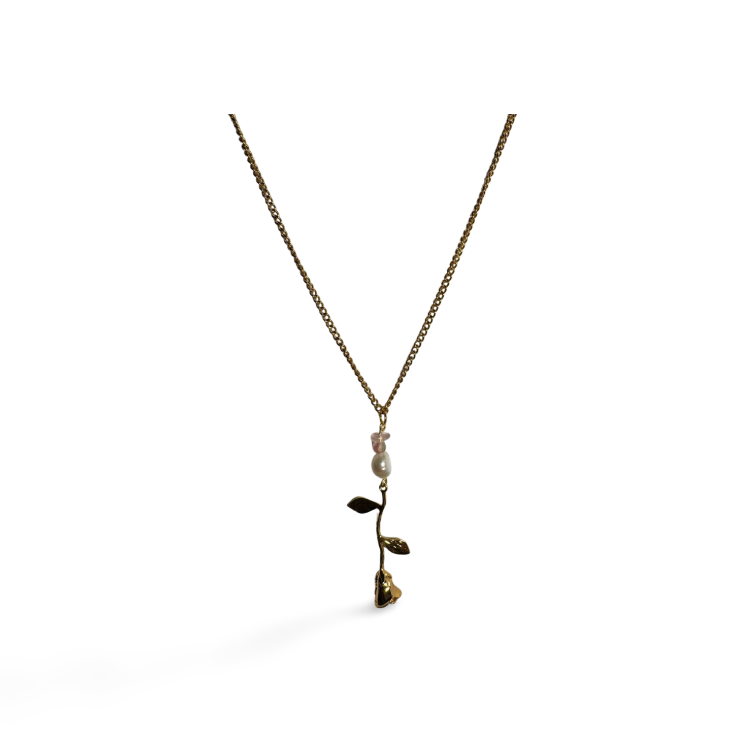Simple rose pendant