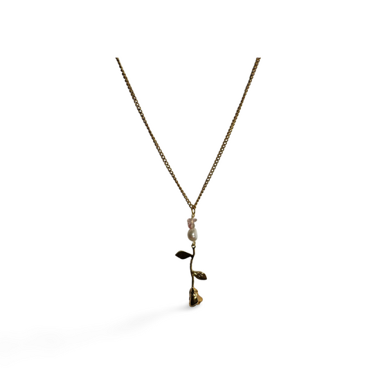 Simple rose pendant
