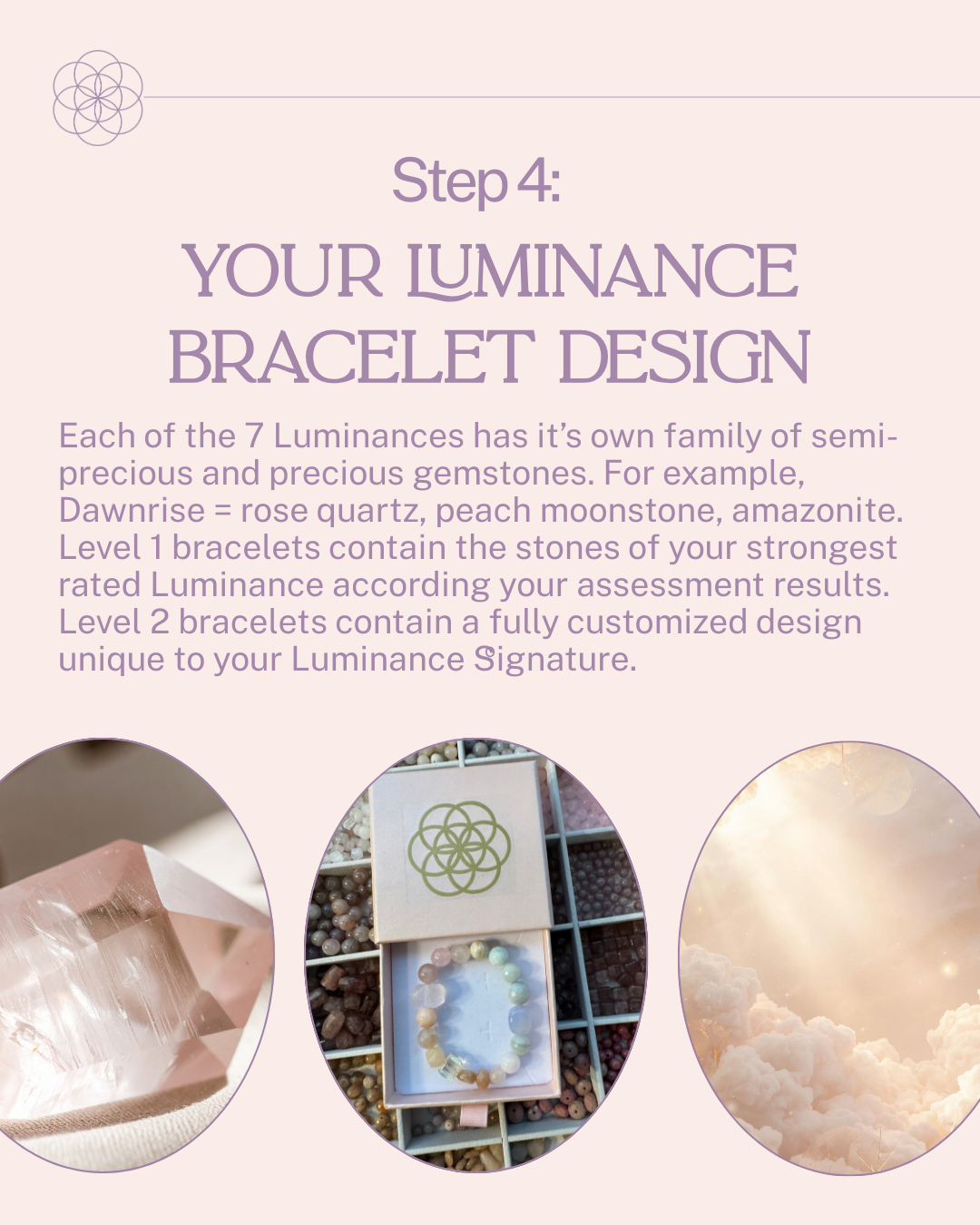 Luminance: your inner light, revealed as jewelry