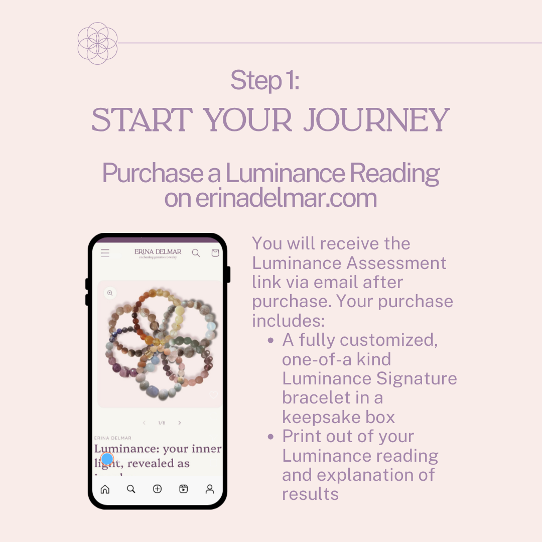 Luminance: your inner light, revealed as jewelry
