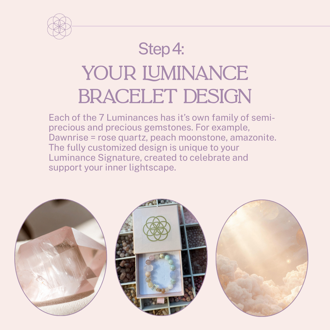 Luminance: your inner light, revealed as jewelry
